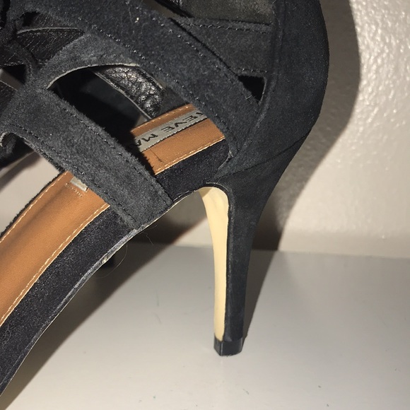 Steve Madden Caged Lace Up Heels - Picture 5 of 9